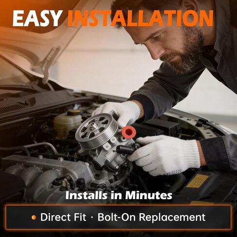 GAHA 39298 Belt Tensioner Pulley Assembly, Compatible for Ford 2011-2022 F-150/2011-2012&2015-2017 Mustang V8 5.0L, Replace# BR3E6B209HC, BR3Z6B209H in Kuwait