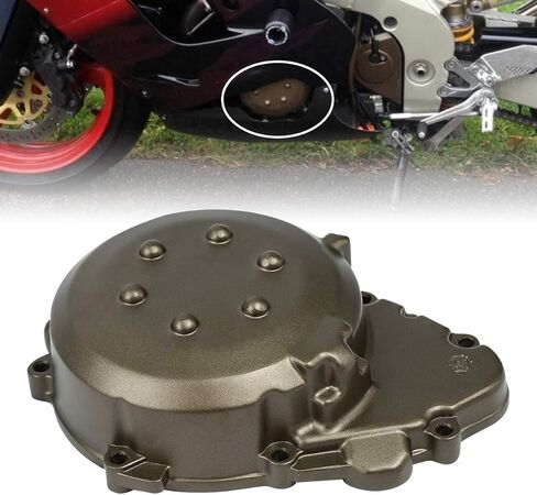TCMT Left Aluminum Crankcase Stator Engine Cover Fits For Kawasaki Ninja ZX9R ZX-9R 98-03 in Saudi Arabia