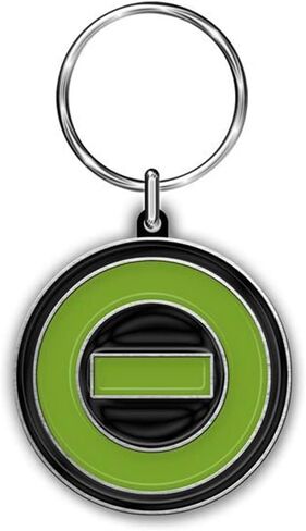 Type O Negative Negative Symbol Metal Key Chain Green One Size in Saudi Arabia