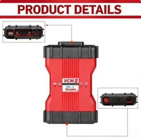 ماسح ضوئي تشخيصي للسيارات VCM2، أداة تشخيص احترافية للمركبات مع برمجة، برامج مثبتة مسبقًا لموديلات FordMazda، IDS V130/V128، 1996-2019 in Kuwait