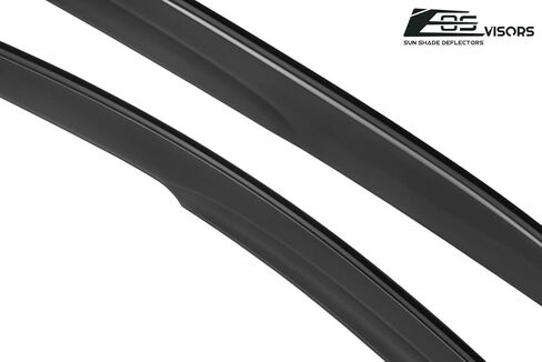 Extreme Online Store Replacement for 2013-2018 Acura RDX Models | EOS Visors JDM Mugen Tape-On Style Smoke Tinted Side Vents Rain Guard Window Deflectors DWV-V125 in Saudi Arabia