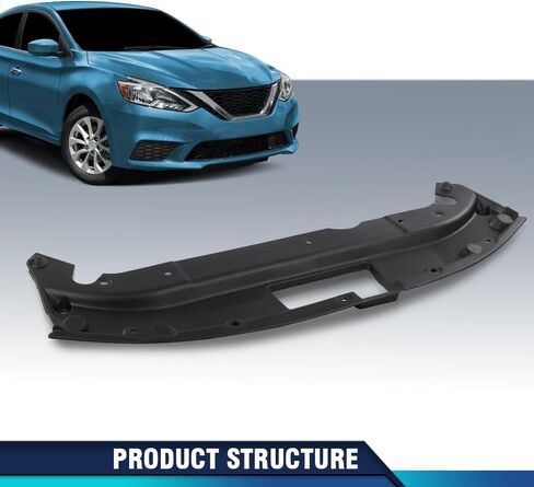 PIT66 Front Upper Radiator Support Cover Shield Compatible with Nissan Sentra 2016-2019 NI1224106, 623223YU0A in Saudi Arabia