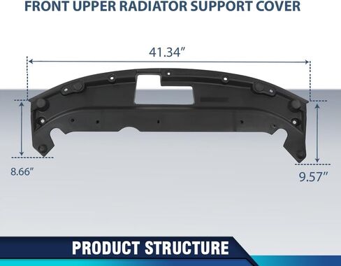 PIT66 Front Upper Radiator Support Cover Shield Compatible with Nissan Sentra 2016-2019 NI1224106, 623223YU0A in Saudi Arabia