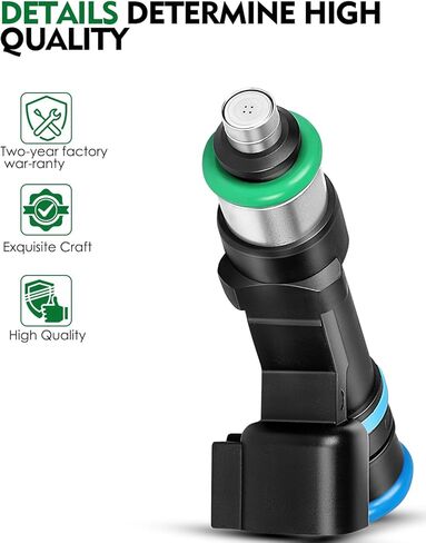 SZKAIDAG 6PCS Automotive 0280158020 Fuel Injector for:-Dodge Dakota, Durango, Nitro; for:-Jeep Commander, Grand Cherokee, Liberty; for:-Mitsubishi Raider; for:-Ram Dakota in Kuwait