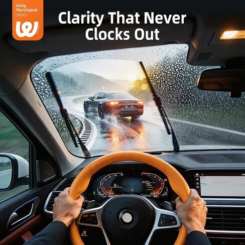 شفرات ممسحة الزجاج الأمامي 26 بوصة + 16 بوصة مع ممسحة خلفية 12 بوصة بديلة للسيارات في جميع المواسم لسوبارو كروستريك/إمبريزا 2018-2023 (مجموعة من 3) in Kuwait