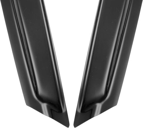 New 4pcs Tape-On Side Window Visor Deflectors for Rogue 2014-2020 Sedan Smoke Tinted Rain Guards Shield Shade in Saudi Arabia