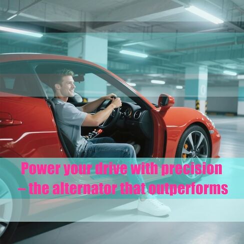 56029733AB 220A Alternator Compatible with Chrysler Pacifica 2017 2018 2019 2020, Voyager 2020,Ram ProMaster 1500 2022-2023, ProMaster 2500 2022-2023, ProMaster 3500 22-23,3.6L,12V in Kuwait