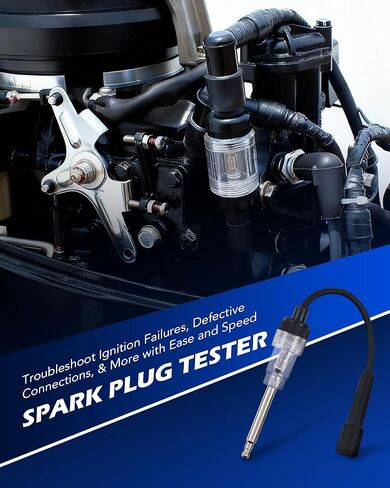 Orion Motor Tech Cylinder Leak Down Tester Kit, Dual-Gauge Automotive Engine Leakage Tester for Petrol Engines, Adjustable Leakdown Diagnostic Detector Tool Kit with Spark Plug Tester Adapters in Saudi Arabia