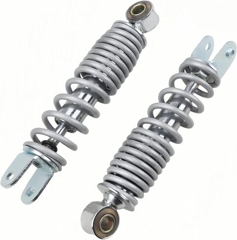 زوج تعليق ممتص الصدمات الخلفي 200 مم 7.87 بوصة لياماها PW50 Y-Zinger PY50 Peewee 50cc الدراجة الترابية 1989-2012، فتحات تثبيت علوية 12 مم وسفلية 8 مم، صدمة بديلة من الكروم in Kuwait