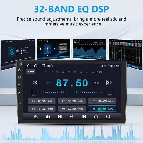 ستيريو راديو السيارة لسيارة Chevy Aveo Sonic 2011 2012 2013 2014 2015 مع نظام Android Auto Carplay اللاسلكي 2G+32G 9 بوصة Android 13 شاشة تعمل باللمس مع SWC WiFi GPS Navigation DSP Bluetooth كاميرا احتياطية مجانية in Kuwait