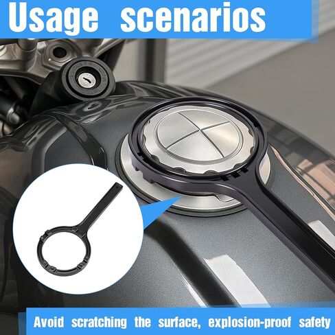 Fuel Pump Gas Tank Retainer Lock Ring Wrench Removal Tool Compatible with Fl Series Motorcycles Touring Street Glide Road Glide 2008 and Later, Replaces Compatible with Hd-48646 in Kuwait