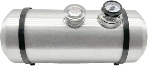 JSD 4 جالون 8 × 20 خزان غاز ألومنيوم / خلية وقود 3/8 مخرج NPT مع ملء مركز قياس المستوى in Saudi Arabia