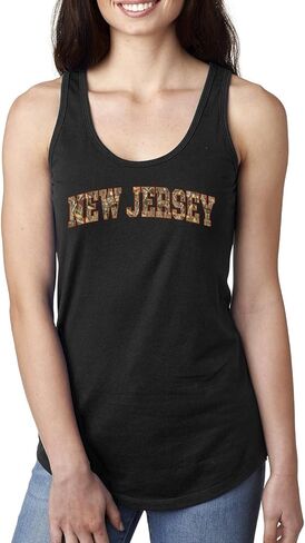 States Camo Collection Pop Culture Ladies Racerback Tank Top in Saudi Arabia