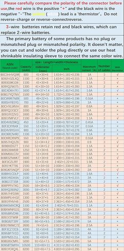 DC 3.7V 800mAh AHB702535PCT-01 Rechargeable Polymer Lithium Battery for Sennheiser Momentum 3.0 M3AEBT M3IETW Wireless Noise Cancelling Headphones Battery Replacement in Kuwait