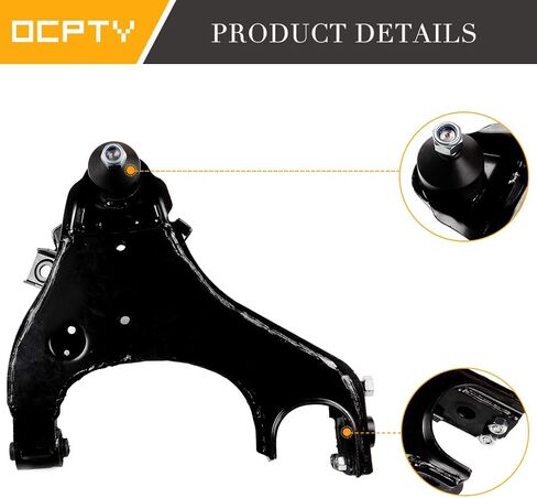OCPTY 2 قطعة ذراع تحكم سفلي للتعليق ومفاصل كروية مجمعة مسبقًا تناسب 1999 2000 2001 2002 2003 2004 Nissan Frontier 2000 2001 2002 2003 2004 Nissan Xterra K620556 K620557 in Kuwait