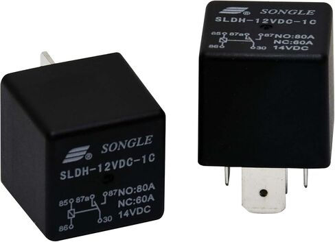 Superwinch 90-24553 Replacement 80 Amp SPDT 5 Pin Relay 2-Pack fits UT3000 LT2000 Winches in Kuwait