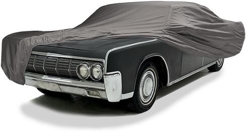 CarsCover مخصص يناسب لينكولن مارك IV 1972-1976 غطاء سيارة Ironshield جلدي مقاوم للماء بالكامل 100% كتلة الشمس والمطر والغبار in Saudi Arabia