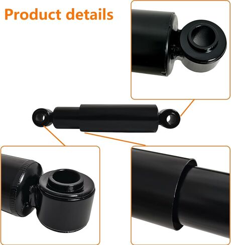 2 Pack 85000 Heavy Duty Rear Shock Absorbers Fit for CUSH Hendrickson Intraax Vantraax Ridewell Trailmobile Trailer Air Suspensions #65416 in Kuwait