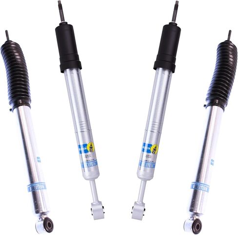 Bilstein Set of Front & Rear B8 5100 Series Shocks Compatible with 2016-2023 Tacoma with 0-1" Rear Lift | Provides 0-1" Front Lift | Easy Installation | Built to Last in Saudi Arabia