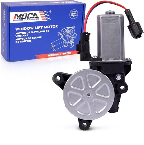 MOCA Front Left or Rear Right Window Motor w/ 2-Blade Compatible with 13-14 for Hyundai Elantra L4 1.8L, 2014 for Hyundai Elantra L4 2.0L, 13-15 for Sonata L4 2.4 in Saudi Arabia