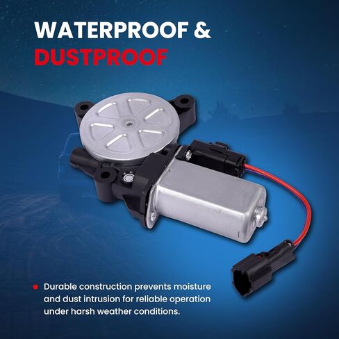 MOCA Front Left or Rear Right Window Motor w/ 2-Blade Compatible with 13-14 for Hyundai Elantra L4 1.8L, 2014 for Hyundai Elantra L4 2.0L, 13-15 for Sonata L4 2.4 in Saudi Arabia