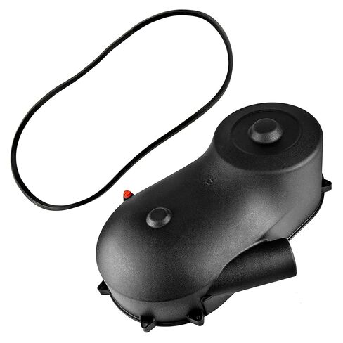 Caltric CVT Clutch Belt Outer Cover Compatible with Polaris Sportsman 700 2002 2003 2004 2005 2006 2007 with Gasket in Saudi Arabia