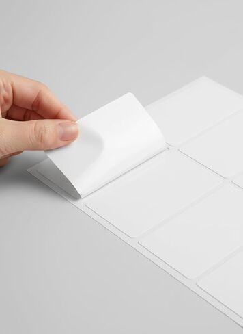 300 Printable Labels – 2.45" x 0.95" 10 Sheets, A4 Size 8.27" x 11.69" | Laser & Inkjet Compatible Label Paper for Jars, Shipping, Packaging, Mailing, Address & Organization in Saudi Arabia