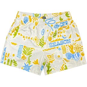 Baseball Lifestyle 101 Men's Cactus Curve Mesh Shorts with Side Pockets and Elastic Waist, 5 in Inseam S-2XL Sizes in Kuwait