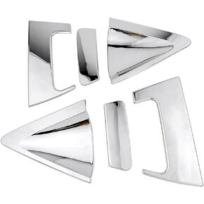 Compatible for Honda HRV HR-V 2016-2020 Exterior Accessories Rear Door Handle Protector Cover Door Bowl Caps ABS Styling Decor Anti Scratch (Chrome Color) in Kuwait
