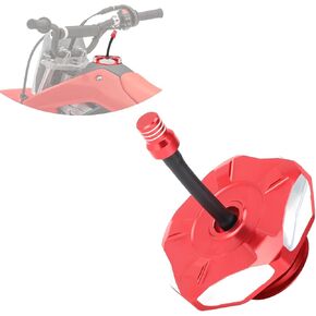 Dirt Bike Gas Cap Cover with Vent Tube CNC Aluminum Compatible with CRF 110 125F CRF110 CRF125F CRF125FB Big Wheel 2019-2024 (Black) in Kuwait