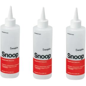 Swagelok MS-SNOOP-8OZ Liquid Leak Detector (3-Pack) for Automotive & Other Leaks | Oxygen Safe & Non-Corrosive | 12" Flexible Extension Tube | Detects Gas, Nitrogen & Air Leaks | MIL-PRF-25567 in Kuwait