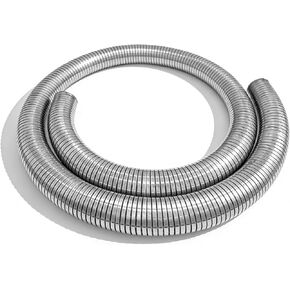 1.5" [1 1/2"] ID x 72" Universal Exhaust Flex Pipe, 304 Stainless Steel Flexible Exhaust Tubing in Kuwait