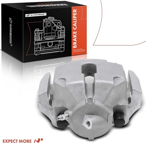 A-Premium Disc Brake Caliper Assembly with Bracket Compatible with BMW E46 Series 325i/325xi 2006, E90 Series 328i/328xi 2007 - Front Right Passenger, Replace# 34116769092 in Saudi Arabia