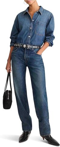 Madewell Women's Dean Easy Straight Jean in in Saudi Arabia