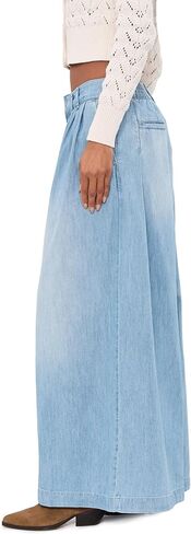 Free People Womens We The Free Scout Wide-Leg Jeans in Saudi Arabia