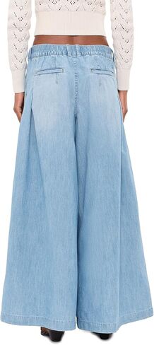 Free People Womens We The Free Scout Wide-Leg Jeans in Saudi Arabia