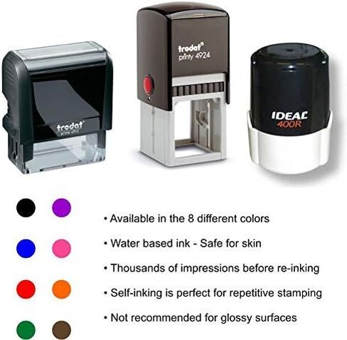 Palm Tree Address Stamp in Kuwait