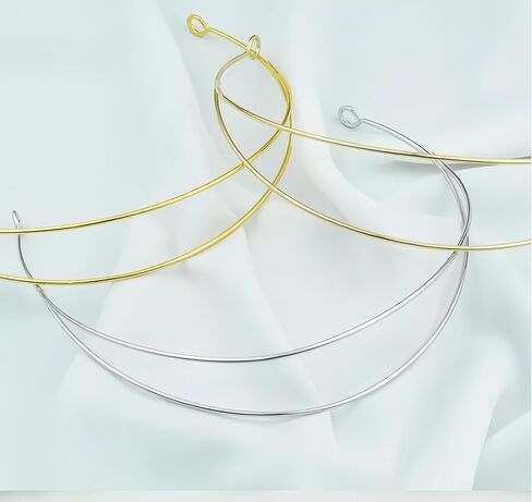 6 حزمة 2 طبقة معدنية الذهب تاج أغطية الرأس الزفاف خوذة زي غطاء الرأس لحفلة تنكرية تأثيري حزب تيارا الشعر الأطواق DIY الحرفية in Kuwait