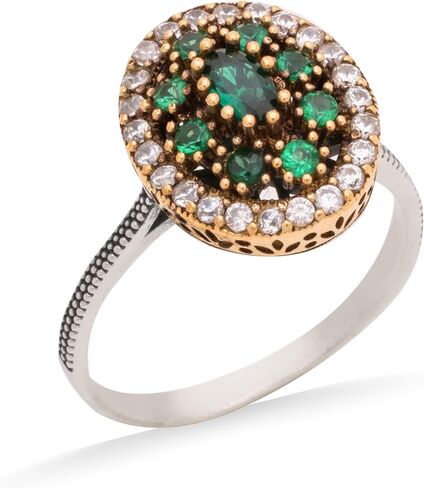 Handmade 925 Sterling Silver Turkish Women Ring in Saudi Arabia