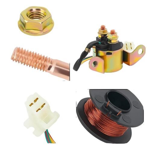 Motorcycle Starter Solenoid Relay Ignition Switch Compatible with VS800GLV Intruder DR125 ET SE DR 125 DR200 SE in Saudi Arabia