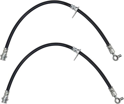 TRQ Brake Hose Set Compatible with 2007-2010 Ford Edge Lincoln MKX in Saudi Arabia