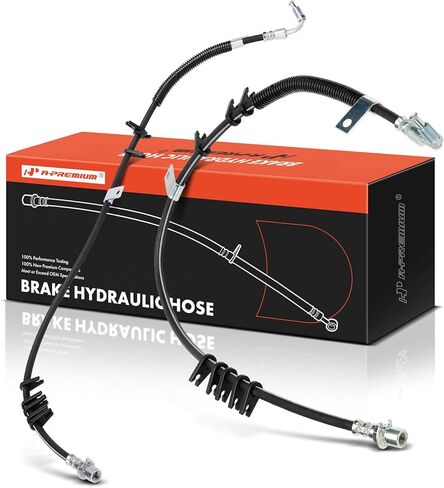 خرطوم هيدروليكي للسائق الخلفي والركاب الجانبي A-Premium متوافق مع نماذج مختارة من Workhorse - W20 2001/2004-2009، W21 2007-2009، W22 2001/2004-2009 - استبدال # W0013606 (عبوة من قطعتين) in Saudi Arabia