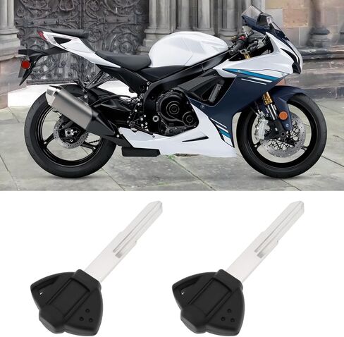 2X دراجة نارية فارغة مفتاح غير مصقول شفرة متوافقة مع سوزوكي GSXR600 750 GSXR1000 in Kuwait