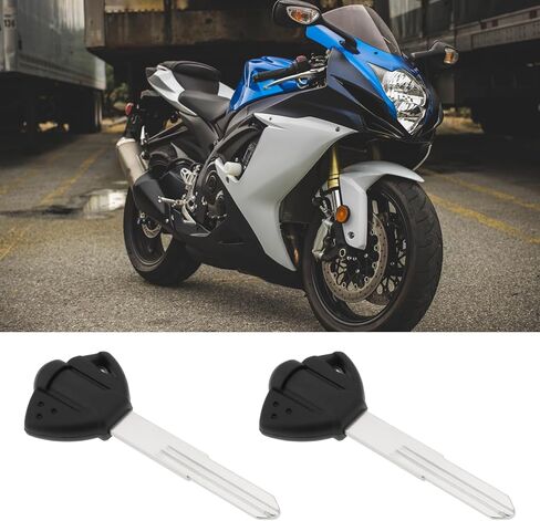 2X دراجة نارية فارغة مفتاح غير مصقول شفرة متوافقة مع سوزوكي GSXR600 750 GSXR1000 in Kuwait