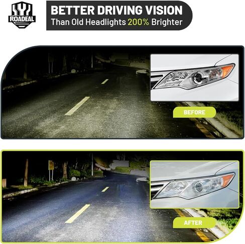 Headlights W/Bulbs for 2012-2015 Honda Civic 4Dr Sedan, for 2012 2013 Honda Civic 2Dr Coupe Headlamp Replacement Driver & Passenger Side in Saudi Arabia