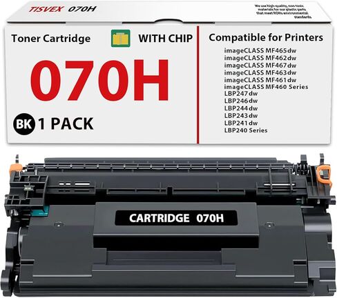 خرطوشة حبر 070H متوافقة مع خرطوشة الحبر Canon 070H خرطوشة الحبر 070 CRG070 CRG070H لـ imageCLASS MF465dw MF462dw LBP246dw LBP247dw in Saudi Arabia