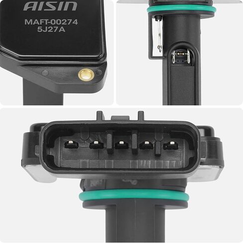مستشعر AISIN MAFT-00274 لتدفق الهواء الشامل (MAF) - متوافق مع Toyota 4runner 2003-2004، Land Cruiser 1998-2005، Sequoia 2001-2004، Tundra 2000-2004، Lexus GX470 2003-2005، LX470 1998-2005 in Saudi Arabia