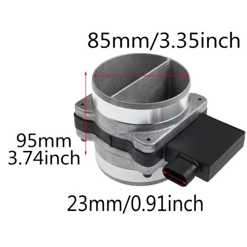 Mass Air Flow Sensor, Automotive Replacement Mass Air Flow Sensors, Compatible with Chevrolet C3500 Truck 1996–2000, Replaces 19207203, 25008307, 25008308 AF10044, 3Pins 1PC in Saudi Arabia