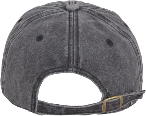 قبعة بيسبول للرؤوس الكبيرة - قبعة كبيرة جدًا للرجال والنساء، قبعة أبي كلاسيكية من القطن المغسول مع حزام قابل للتعديل in Kuwait