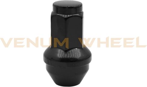 ملحقات عجلة Venum 24 قطعة M14x2.0 خيط أسود طراز مصنع OEM استبدال صواميل العروة تعمل مع Ford 2004 2005 2006 2007 2008 2009 2010 2011 2012 2013 2014 Expedition F-150 Raptor in Saudi Arabia